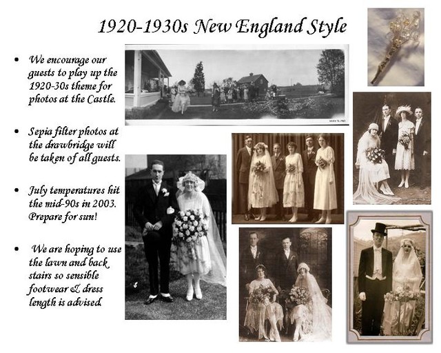 1920-1930s weddings