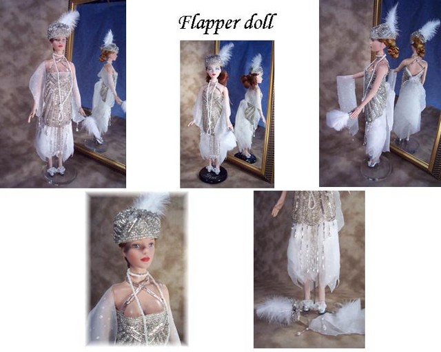 Flapper doll style