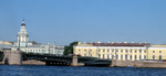 Hermitage from the hydrofoil