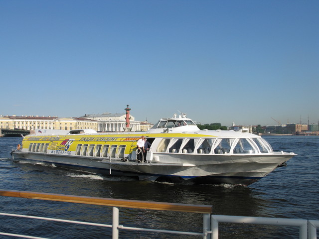 near the Hermitage dock