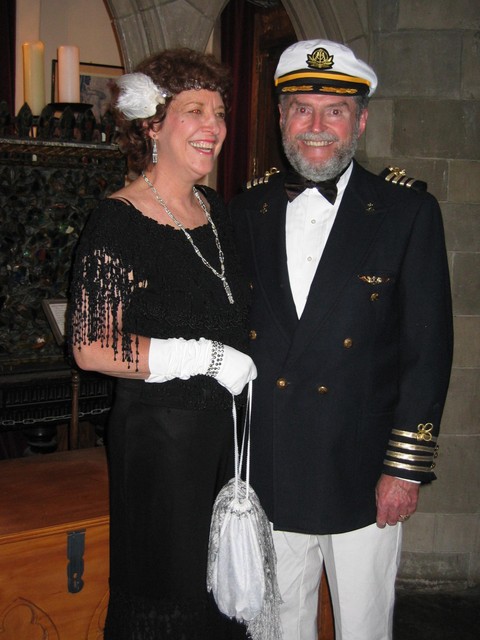 Connie and Jim in the Great Hall