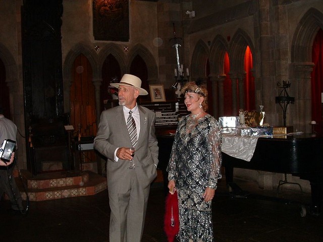 Tom and Nancy Brehm in the Great Hall