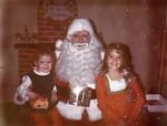 Jen & Ren - Christmas 1974