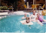 Susan - Ren - Betty - Jen in the pool