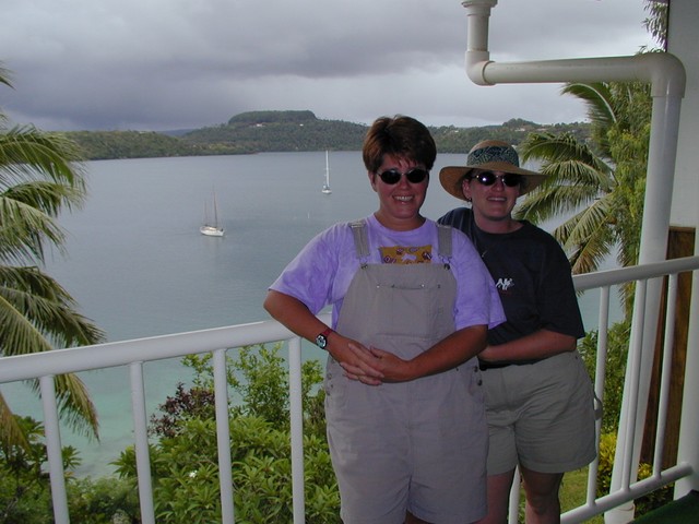 Just off the boat in Tonga 1999