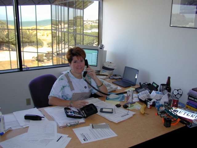 Ren in her ONYX office