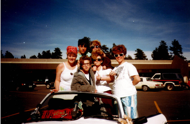 Motley crew of Evergreen