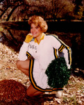 Ren as a pom pon in 1986