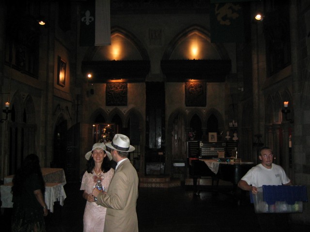 Kelli and ET in the Great Hall