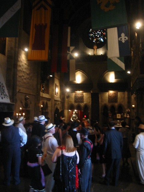 mingling in the Great Hall