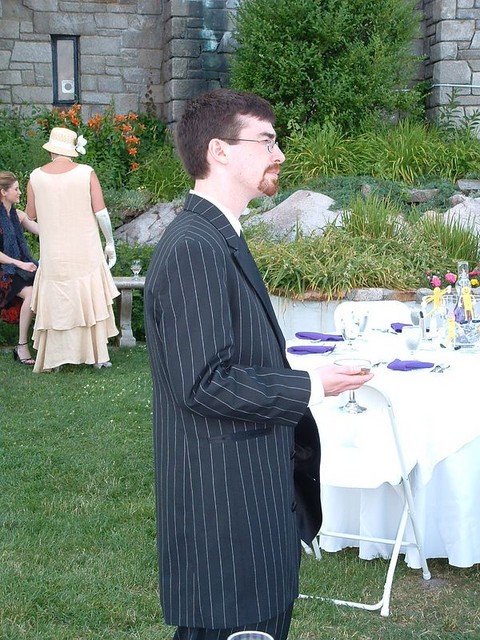 bdragon looking like a stud in a zoot suit