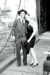 Vinny and Judy at the drawbridge