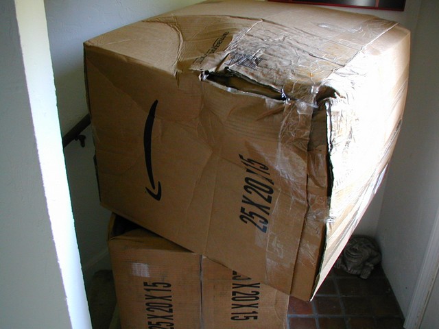 not how you want your Riedel stems to arrive